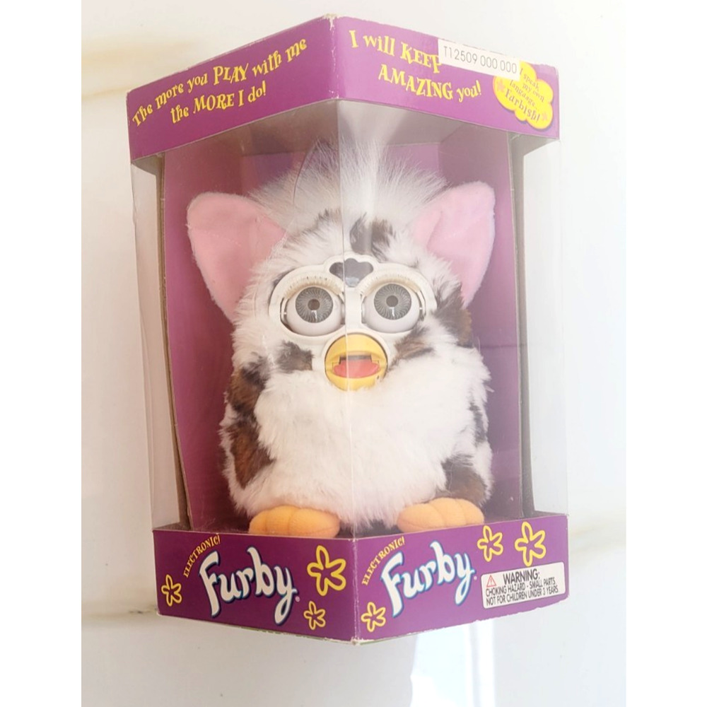 FURBY SNOW LEOPARD BROWN SPOTS 1999 Model 70-800